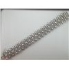 Image 1 : 180-13399:14K WHITE GOLD DIAMOND BRACELET