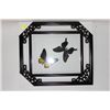 Image 1 : PAIR OF ORIENTAL FRAMED BUTTERFLIES X 2