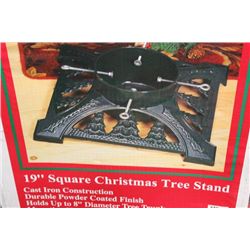 19" SQUARE CHRISTMAS TREE STAND