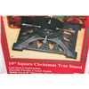 Image 1 : 19" SQUARE CHRISTMAS TREE STAND