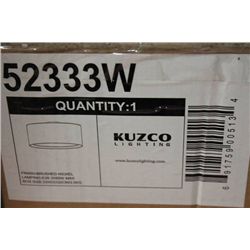 KUZCO LIGHTING FIXTURE ON CHOICE