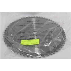 DIAMOND 10" CARBIDE SAW BLADE (60 TEETH)