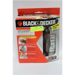 BLACK & DECKER CRAFT & SOLDERING KIT