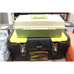 TOOL BOX & TACKLE BOX W/ CONTENTS