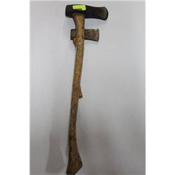 SPLITTING AXE AND HATCHET