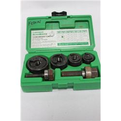 GREENLEE KNOCKOUT PUNCH SET