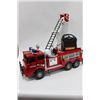 Image 1 : 2FT. FIRE TRUCK W/ REMOTE - BASKET LIFTS/ROTATES,