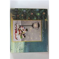 TRADITIONS CHRISTMAS CANDLE LAMP SCENE