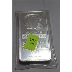 ONE 10 OUNCE SILVER BAR