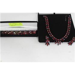 STUNNING 1950'S SIGNED SHERMAN RHINESTONE