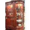 Image 4 : 5 PC CHERRY WOOD CORNER WALL UNIT