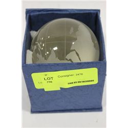 CRYSTAL WORLD GLOBE