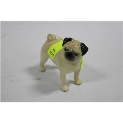 BESWICK ENGLISH PUG DOG ORNAMENT