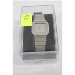 MENS CITIZEN TWO TONE W/ DIAMOND AND QUARTZ WATCH
