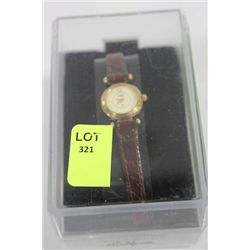 LADIES CITIZEN SET W/ DIAMOND AND QUARTZ  WATCH