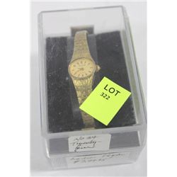 VINTAGE LADIES GOLD ELGIN QUARTZ WATCH