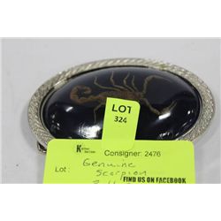GENUINE SCORPION BELT BUCKLE