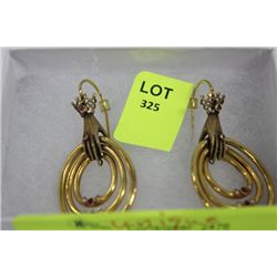 UNIQUE 1950'S HAND EARRINGS