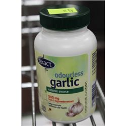 BOTTLE OF 300 ODOURLESS GARLIC SOFT GELS