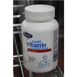BOTTLE OF 250 MULTI VITAMIN AND MINERAL CAPLETS