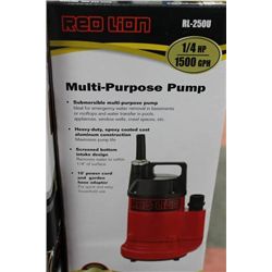 RED LION 1/4HP MULTI PURPOSE PUMP
