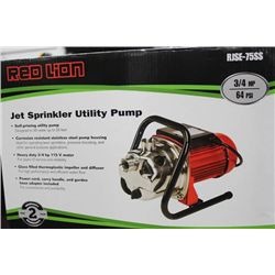 RED LION JET SPRINKER UTILITY PUMP