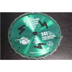 7 1/4" CIRCULAR SAW BLADE (24 TEETH)