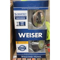 WEISER SMARTKEY SINGLE CYLINDER DEADBOLT