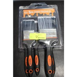 PK OF 5 POLYESTER PAINTBRUSHES