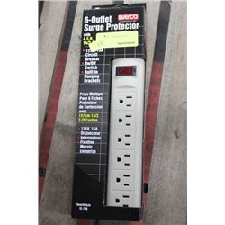 BAYCO 6 OUTLET SURGE PROTECTOR