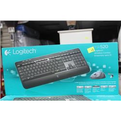 LOGITECH MK520 WIRELESS KEYBOARD AND MOUSE