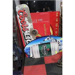 METAL BEER BAR SIGN ASSORTMENT