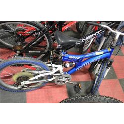 INFINITY FULL SUSP 6 SPEED KIDS BIKE