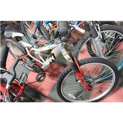 HUFFY FULL SUSPENSION 18 SPD MOUNTAIN BIKE
