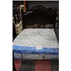 Image 1 : KING SIZE CARVED STYLE HEADBOARD SOLD W KING SIZE