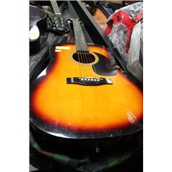 JERSEY  ACCOUSTIC GUITAR W/ CASE