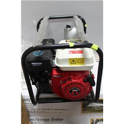 NEW 6.5 HP GAS WATER PUMP W 3" OUTLET