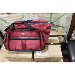 RED AMERICAN TOURISTER TRAVEL BAG