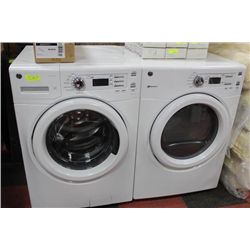 GE 1100 SERIES FRONT LOAD WASHER AND DRYER