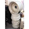 Image 1 : SET OF 4 ALUMINUM 6 BOLT RIMS