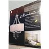 Image 1 : MANHATTAN 5 LIGHT CRYSTAL CHANDELIER