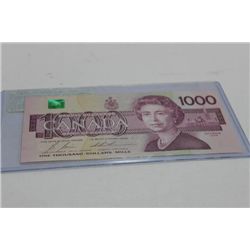 1988 ONE THOUSAND DOLLAR BILL