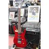 Image 1 : RED JACKSON ELECTRIC GUITAR W NEXXTECH AMP