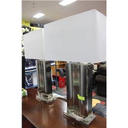 SHOWHOME PAIR OF DESIGNER LAMPS