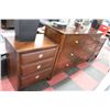 Image 1 : SHOWHOME 6 DRAWER DRESSER W 2-3 DRAWER NIGHT