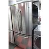 Image 1 : GE STAINLESS STEEL FRENCH DOOR FRIDGE