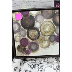 SHOWHOME ABSTRACT FRAMED PICTURE