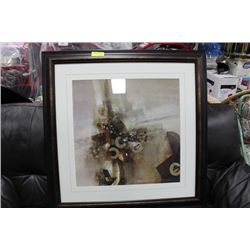 SHOWHOME ABSTRACT FRAMED PICTURE