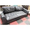 Image 1 : NEW BLACK LEATHERETTE SOFA