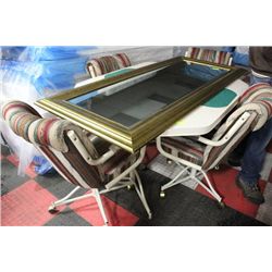 KITCHEN TABLE W/ 4 CHAIRS